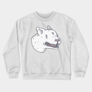 White doggo Crewneck Sweatshirt